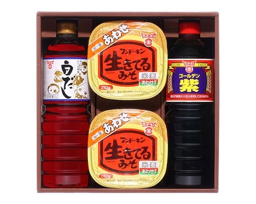 Fundokin Ultimate Japanese Taste Dashi, Soy Sauce, Miso Set