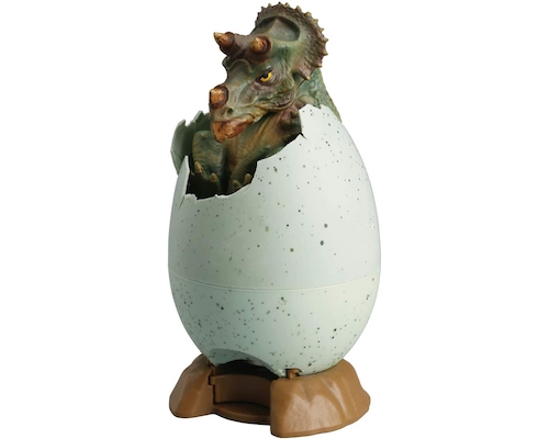 Hatching Triceratops Egg Coin Bank