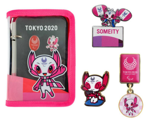 Tokyo 2020 Paralympics Someity Pin Badge Set