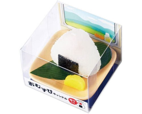 Kameyama Onigiri Rice Ball Candle Set