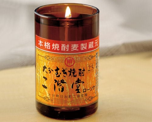 Kameyama Nikaido Oita Mugi Shochu Candle