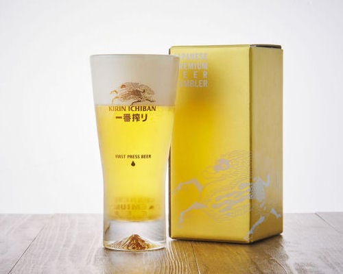 Kirin Ichiban Shibori Beer Global Glass