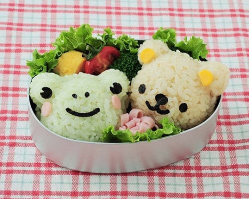 Bear and Friends Bento Lunchbox Art Set
