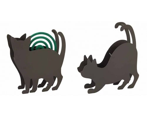 Cat Mosquito Coil Holder Stand