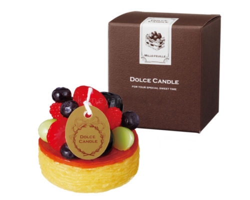 Kameyama Dolce Candle Fruit Tart