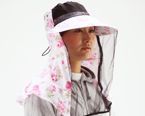 Obachan Mosquito Net Gardening Hat