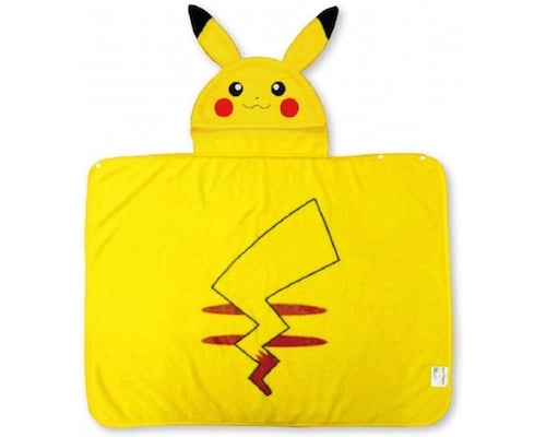 Pokemon Pikachu Blanket-Poncho-Cushion