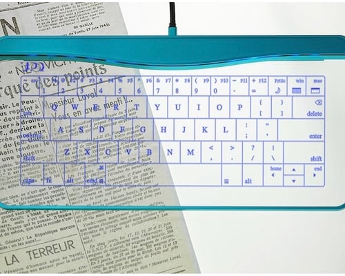 Q-gadget KB01 Touchpad Glass Keyboard