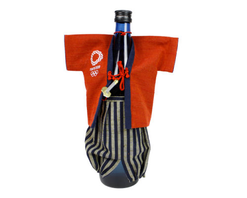 Tokyo 2020 Olympics Aizu Cotton Samurai Bottle Cover