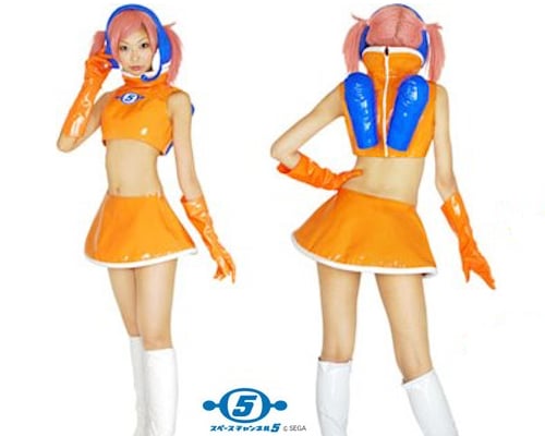 Space Channel 5 Ulala Cosplay Costume