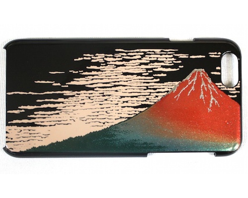 Red Mt Fuji Yamanaka Ishikawa Lacquerware iPhone 6 Cover