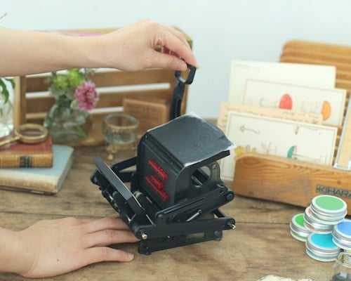 Otona no Kagaku Mini Letterpress Printing Press