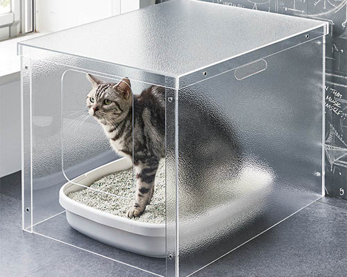 Acrylic Cat Litter Cover