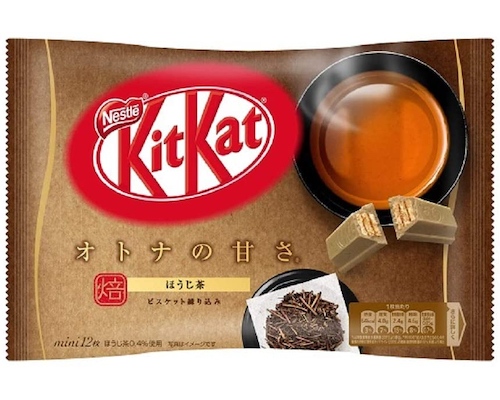 Kit Kat Mini Hojicha Roasted Tea (Pack of 12)