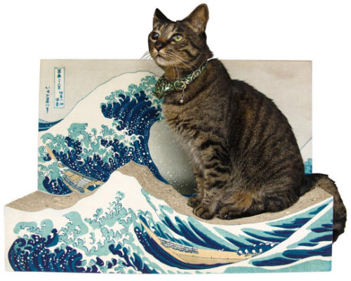 Great Wave off Kanagawa Cat Scratching Post