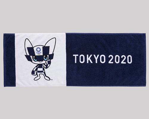 Tokyo 2020 Olympics Miraitowa Face Towel