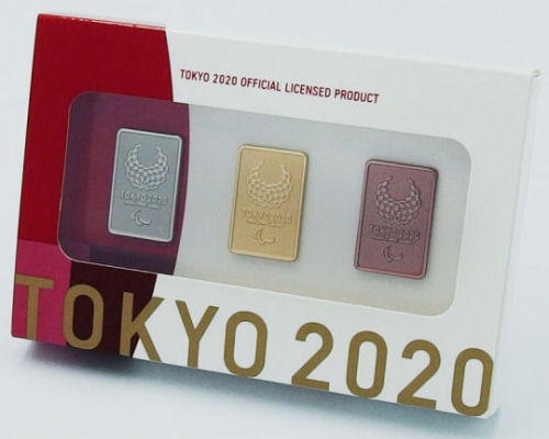 Tokyo 2020 Paralympics Medal Pin Badges