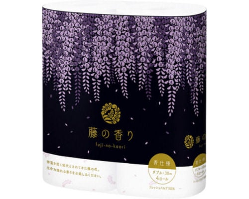 Fuji no Kaori Wisteria-Scented Toilet Paper (12 rolls)