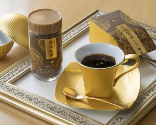 Kanazawa Gold Leaf Coffee Set