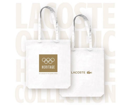 Tokyo 2020 Olympic Heritage Team Lacoste Tote Bag