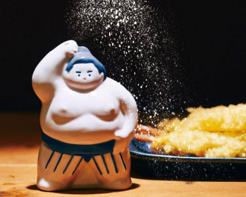 Sumo Wrestler Salt Shaker