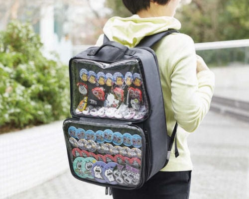 Elecom Oshigoto Backpack for Displaying Fan Merchandise
