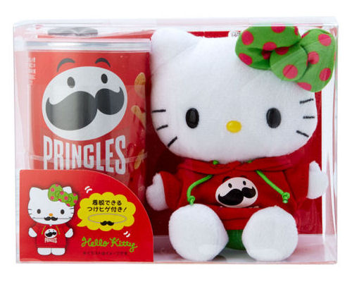 Pringles Hello Kitty Plush Doll and Chips Box
