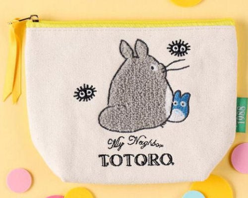 My Neighbor Totoro Chenille Embroidery Pouch