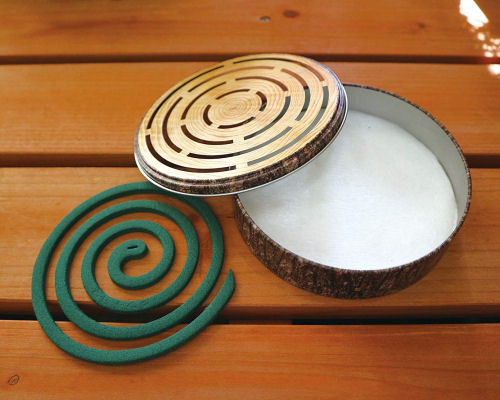 Tree Stump Mosquito Coil Can