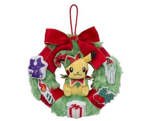Pokemon Christmas Toy Factory Pikachu Wreath