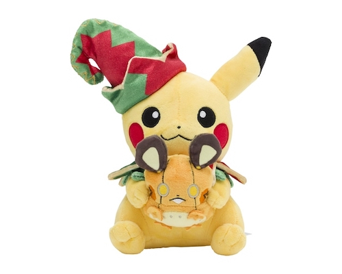 Pokemon Christmas Toy Factory Pikachu and Dedenne Toy