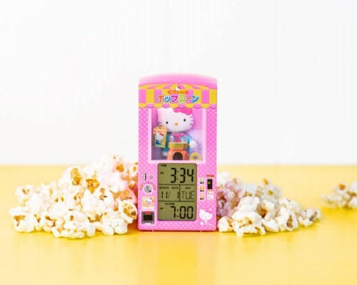 Hello Kitty Popcorn Stand Alarm Clock