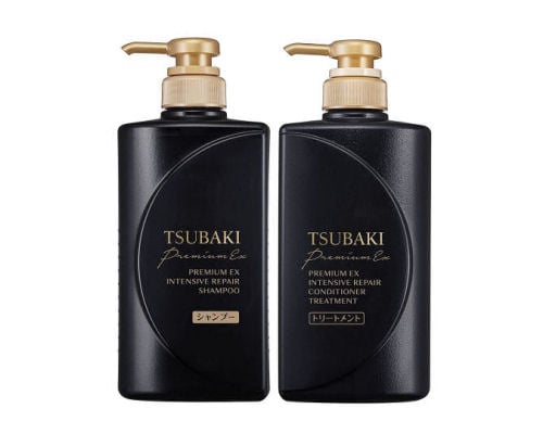 Shiseido Tsubaki Premium EX Intensive Repair Shampoo & Conditioner Set