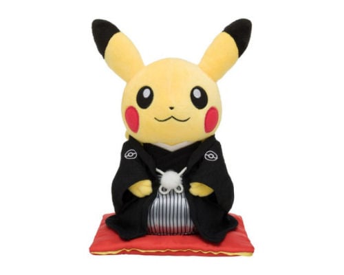 Pikachu Japanese Wedding Outfit Plush Toy