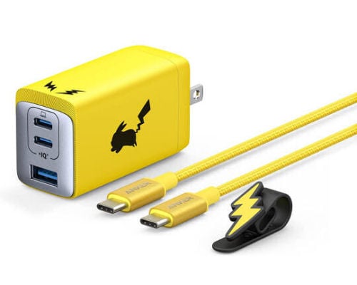Anker USB Fast Charger 65W Pikachu