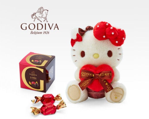 Hello Kitty Godiva 2023 Doll and Chocolates