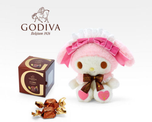 My Melody Godiva 2023 Doll and Chocolates