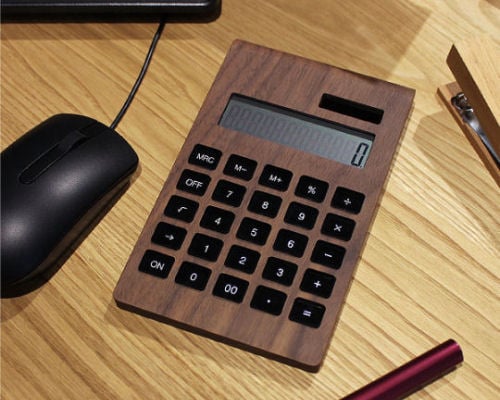 Hacoa Solar-Powered Desktop Calculator