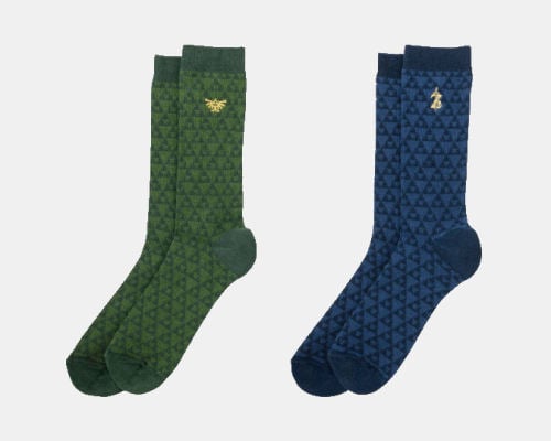 The Legend of Zelda Triforce Socks