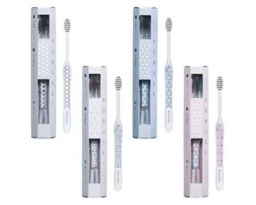Shiken Rokusei Hexagonal Toothbrush (Pack of 8)