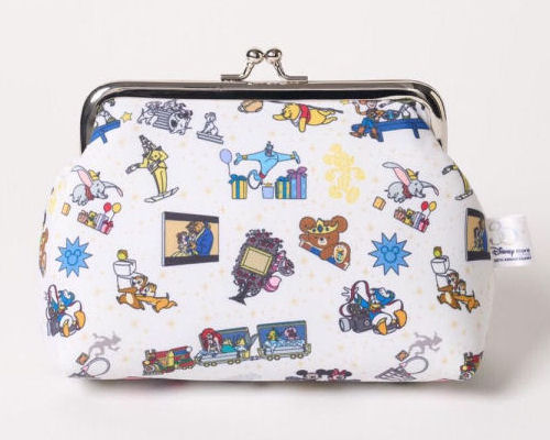 Disney Store Japan 30th Anniversary Clasp Pouch