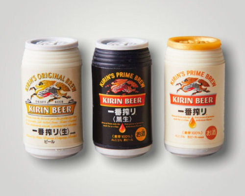 Kirin Ichiban Shibori Beer Erasers