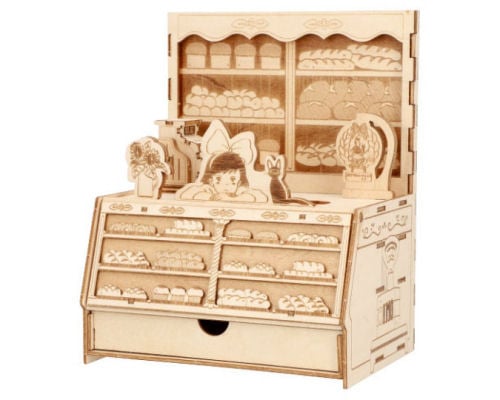 Ki-Gu-Mi Kiki's Delivery Service Gütiokipänjä Bakery Wooden Model