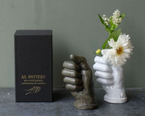 West Village Tokyo As Pottery Hand Vase