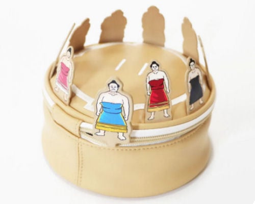 Sumo Dohyo Ring-Entering Ceremony Pouch