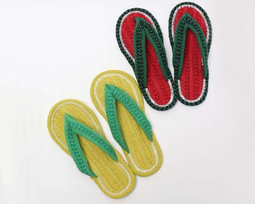Fruit Cotton Sandals