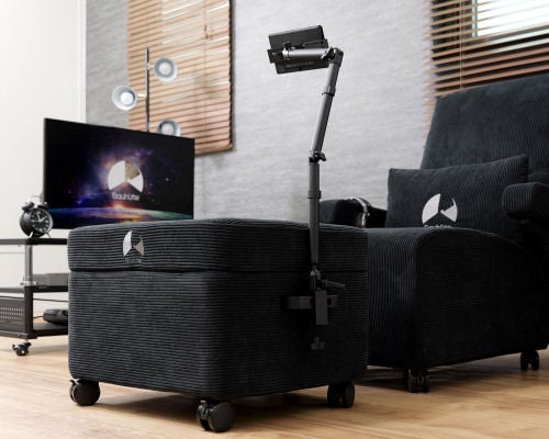 Storage Ottoman for Gamers