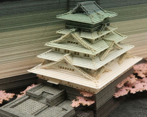 Omoshiroi Block Osaka Castle Memo Pad