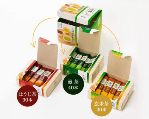 Tsujiri 3 Instant Green Teas (100 Pack)