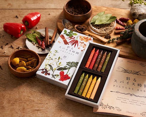 Mizuiro Spice Crayons Set